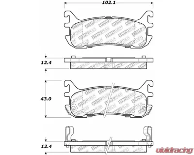 StopTech Brake Rotor, Front, Silver, for Honda Civic 2006-2011, 305.0636 - 305.06360