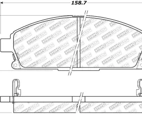 StopTech Brake Rotor, Front, Silver, Ford Mustang 2015-2021, 305.0691