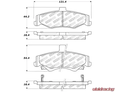 StopTech Brake Rotor, Front, Silver, Ford Mustang 2015-2023, 305.075 - 305.07500