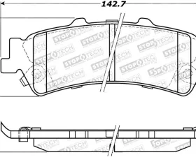 StopTech Brake Rotor, Front, Black, for Honda Civic 2006-2011, 305.0792