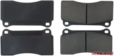 StopTech Brake Pads, Front, Red, for Ford Mustang 2015-2023, 305.081 - 305.08100