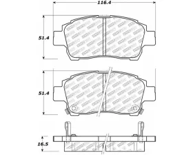 StopTech Brake Rotor, Front, Silver, for Ford Mustang 2015-2023, 305.0822