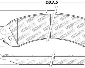 StopTech Brake Rotor, Front, Silver, Ford Mustang 2015-2020, 305.0834