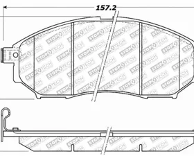 StopTech Brake Rotor Set, Front, Silver, Ford Mustang 2015-2020, 305.0888
