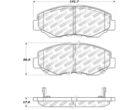 StopTech Brake Rotor, Front, Silver, for Honda Civic 2001-2005 - 305.0914
