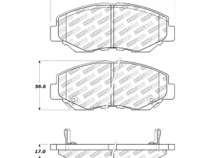 StopTech Brake Rotor, Front, Silver, for Honda Civic 2001-2005 - 305.0914 - 305.09140 - Image 2