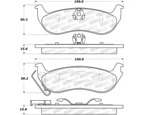StopTech Brake Rotor, Front, Vented, Silver, Ford Mustang 2015-2023, 305.0932