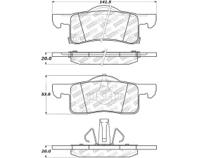 StopTech Brake Rotor, Front, Silver, for Honda Civic 2006-2011, 305.0935