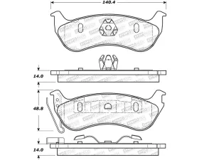 StopTech Brake Rotor, Front, Silver, for Ford Mustang 2015-2023, 305.0964