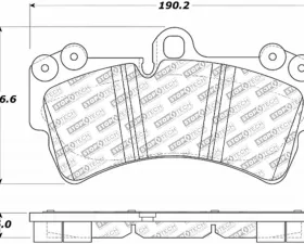 StopTech Brake Rotor, Front, Vented, Silver, Ford Mustang 2015-2023, 305.0977