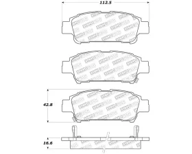 StopTech Brake Rotor, Front, Silver, for Ford Mustang 2015-2023, 305.0995