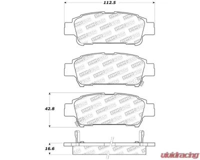 StopTech Brake Rotor, Front, Silver, for Ford Mustang 2015-2023, 305.0995 - 305.09950