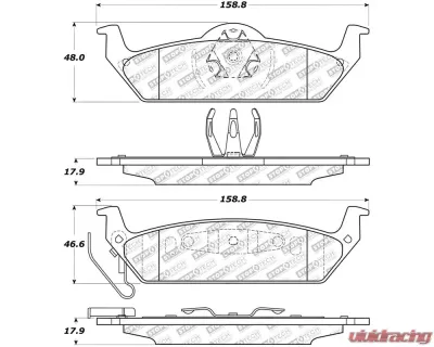 StopTech Brake Rotor, Front, Black, for Honda Civic 2006-2011, 305.1012 - 305.10120