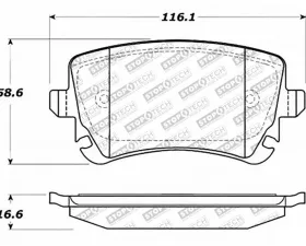 StopTech Brake Rotor, Front, Silver, for Ford Mustang 2015-2023, 305.1018