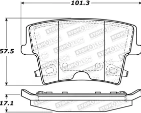 StopTech Performance Brake Pads, Front, Ford Mustang 2015-2023, 305.1057