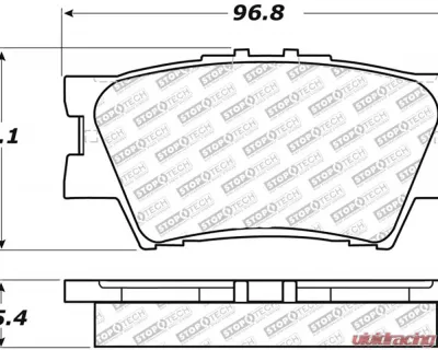StopTech Brake Rotors, Front, Silver, Honda Civic 2006-2011, 305.1212 - 305.12120