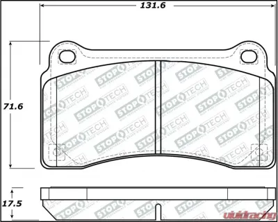 StopTech Brake Rotor, Front, Silver, for Honda Civic 2006-2011, 305.1383 - 305.13830