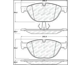 StopTech Brake Rotor, Front, Black, for Honda Civic 2006-2011, 305.1409