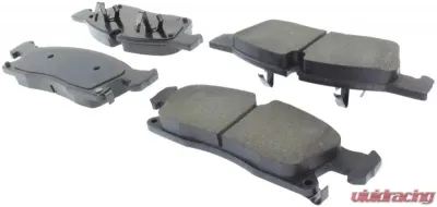 StopTech Brake Pads - Front, Ceramic, Red, Ford Mustang 2015-2023, 305.1455 - 305.14550