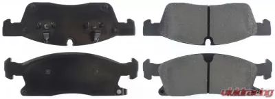 StopTech Brake Pads - Front, Ceramic, Red, Ford Mustang 2015-2023, 305.1455 - 305.14550