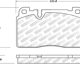 StopTech Brake Rotor, Front, Silver, for Ford Mustang 2015-2023, 305.1663