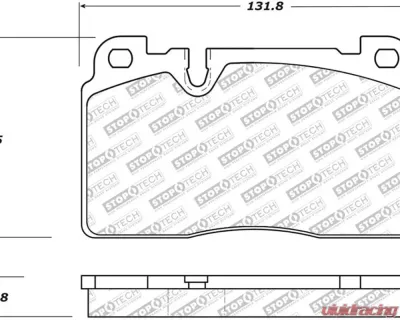 StopTech Brake Rotor, Front, Silver, for Ford Mustang 2015-2023, 305.1663 - 305.16630