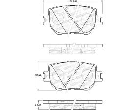StopTech Brake Rotors - Front, Silver, 2005-2010 Ford Mustang, 305.1733