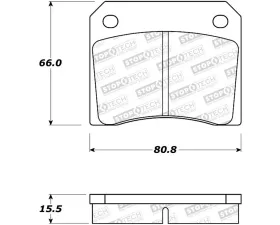 StopTech Brake Rotor, Front, Silver, for Ford Mustang 2015-2023, 308.0009