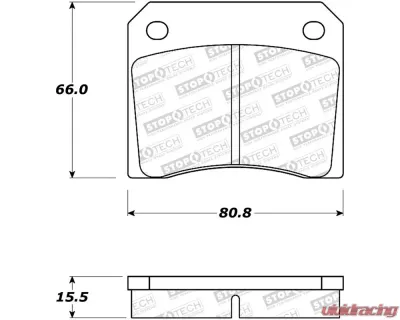 StopTech Brake Rotor, Front, Silver, for Ford Mustang 2015-2023, 308.0009 - 308.00090