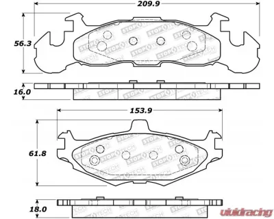 StopTech Brake Rotor, Front, Silver, Compatible with Honda Civic 2006-2011, 308.0219 - 308.02190