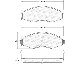 StopTech Brake Rotor, Vented, Front, Silver, Ford Mustang 2015-2023, 308.0266