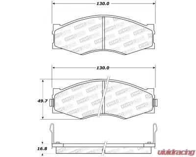 StopTech Brake Rotor, Vented, Front, Silver, Ford Mustang 2015-2023, 308.0266 - 308.02660