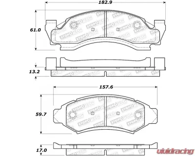 StopTech Brake Rotor Set, Front, Silver, for Honda Civic 2006-2011, 308.0375 - 308.03750