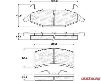 StopTech Brake Rotor Set - Front, Silver, Ford Mustang 2015-2023, 308.0377 - 308.03770
