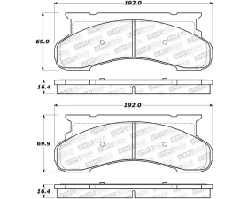 StopTech Brake Rotor, Front, Vented, Silver, Ford Mustang 2005-2014, 308.045