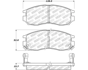 StopTech Brake Rotor, Front, Silver, Ford Mustang 2015-2020, 308.0484
