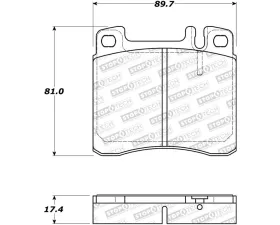 StopTech Brake Rotor Front, Silver, for Honda Civic 2006-2011, 308.0578