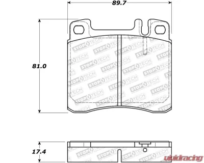 StopTech Brake Rotor Front, Silver, for Honda Civic 2006-2011, 308.0578 - 308.05780