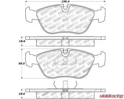 StopTech Performance Brake Rotor, Front, Silver, Honda Civic 2006-2011, 308.0618 - 308.06180