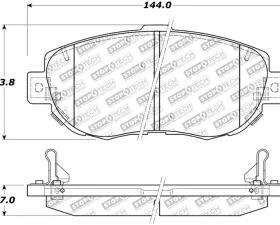 StopTech Brake Rotor, Front, Silver, for Nissan 350Z 2003-2009, 308.0619