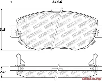 StopTech Brake Rotor, Front, Silver, for Nissan 350Z 2003-2009, 308.0619 - 308.06190
