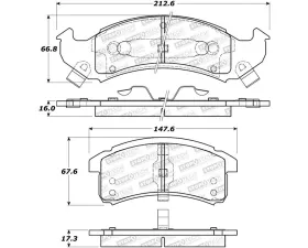 StopTech Brake Rotor Set for Honda Civic 2006-2011, Slotted, 308.0623