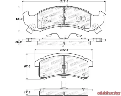 StopTech Brake Rotor Set for Honda Civic 2006-2011, Slotted, 308.0623 - 308.06230