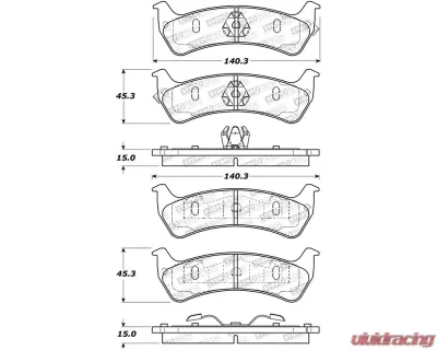 StopTech Brake Rotor, Front, Silver, for Ford Mustang 2015-2023, 308.0625 - 308.06250