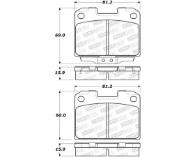 StopTech Brake Rotor, Front, Silver, for Honda Civic 2006-2011 - 308.0631