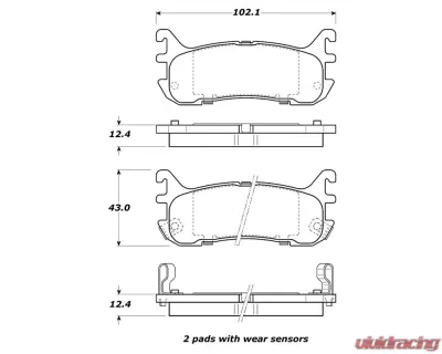 StopTech Brake Rotor, Front, Silver, for Honda Civic 2006-2011, 308.0636 - 308.06360