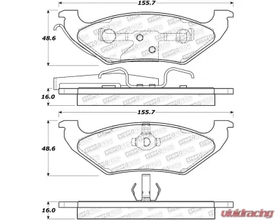 StopTech Brake Rotor - Front, Silver, for Honda Civic 2006-2011, 308.0662 - 308.06620