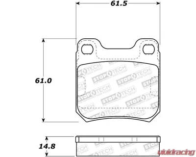 StopTech Brake Rotor - Front, Silver, 2006-2011 Honda Civic, 308.0709 - 308.07090