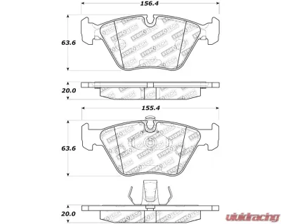 StopTech Brake Rotor, Front, Silver, for Honda Civic 2006-2011, 308.0725 - 308.07250