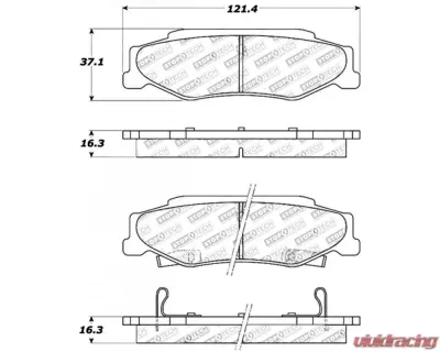 StopTech Performance Brake Rotor, Front, Silver, Honda Civic 2006-2011, 308.0732 - 308.07320